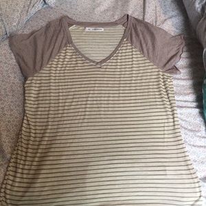 Maurice’s. Short-sleeve, v-neck.